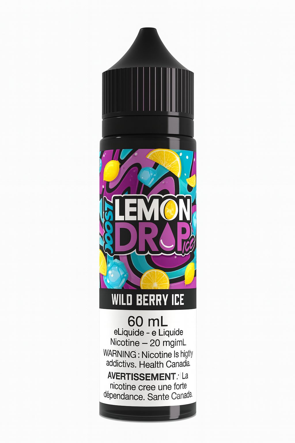 Lemon drop boost ice salt 60ml