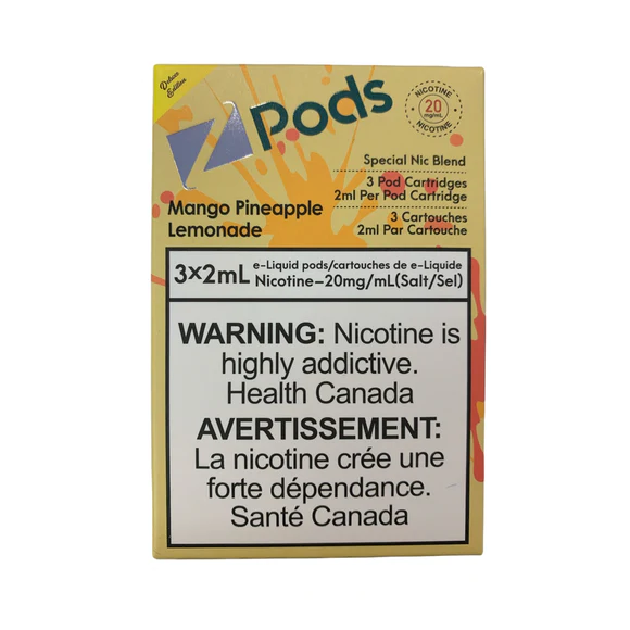 Zpods Mango pineapple lemon Zpods Mango pineapple lemon