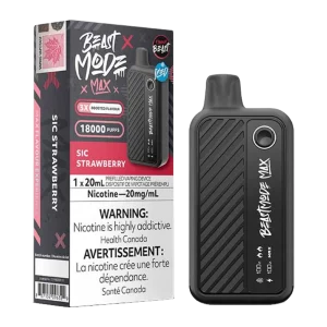 flavour beast modz max sic strawberry ice