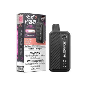 Flavour beast modz max packin' peach berry