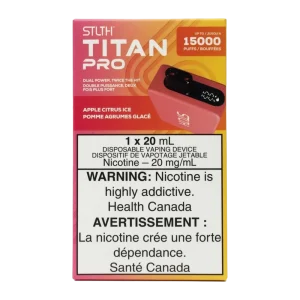stlth titan Pro apple citrus ice