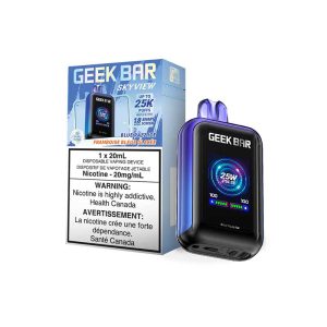 Geekbar skyview blue razz ice