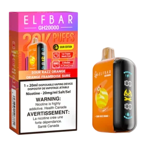 Elfbar 20000 sour razz orange