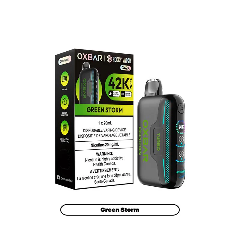 Oxbar 42k Green Storm Oxbar 42k Green Storm