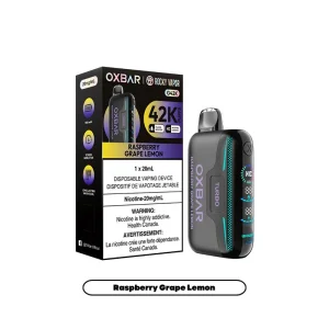 Oxbar 42k Raspberry Grape Lemon