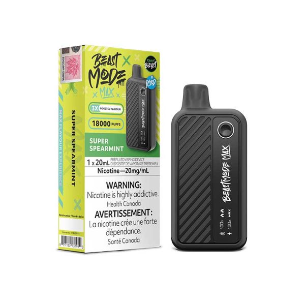 Flavour beast mode max super spearmint