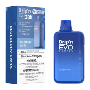 Drip'n evo 28k Blueberry Swirl Drip'n evo 28k Blueberry Swirl