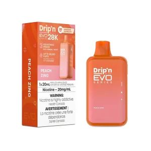 Drip'n evo 28k Peach Zing