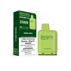 Drip'n Level X Boost G2 25k  Green Apple
