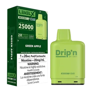 Drip'n Level X Boost G2 25k Green Apple