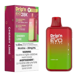 Drip'n evo 28k cherry lime Drip'n evo 28k cherry lime