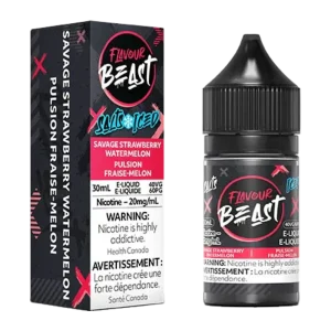 Flavour Beast savage strawberry watermelon Salt 30ml Flavour Beast savage strawberry watermelon Salt 30ml