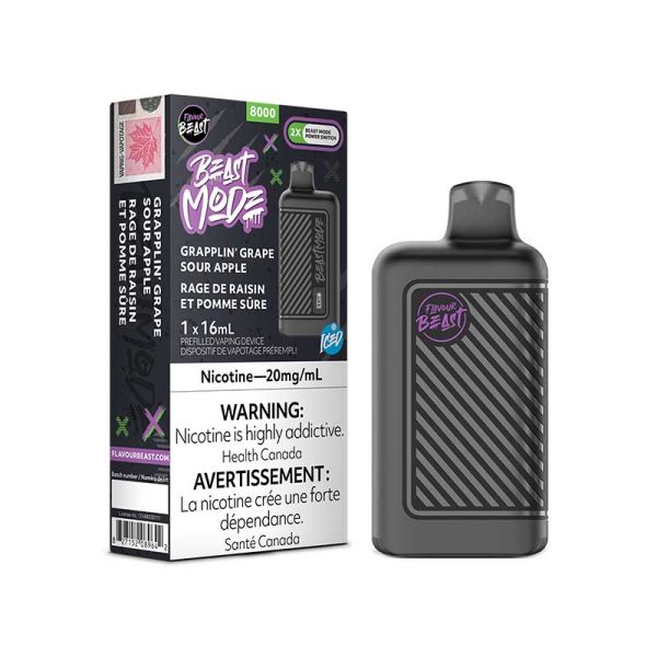 Beast modz grapplin grape sour Apple