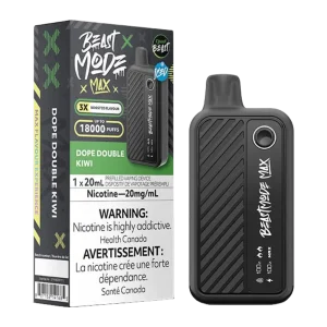 flavour beast mode max dope double kiwi ice