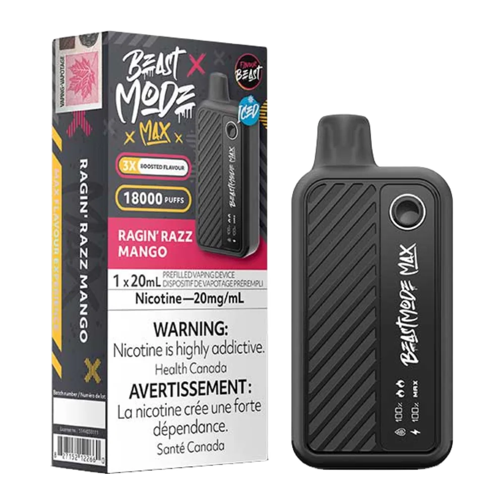 flavour beast modz max ragin'razz mango ice flavour beast modz max ragin'razz mango ice