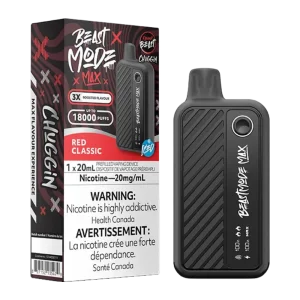 Flavour beast mode max red classic ice