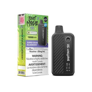 flavour beast modz max super sour blueberry ice
