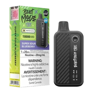 flavour beast modz max super sour blueberry ice