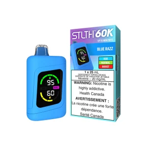 Stlth 60k blue razz
