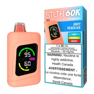 Stlth 60k juicy peach ice