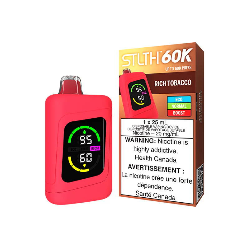 Stlth 60k rich tobacco Stlth 60k rich tobacco