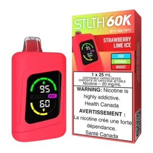 Stlth 60k strawberry lime ice