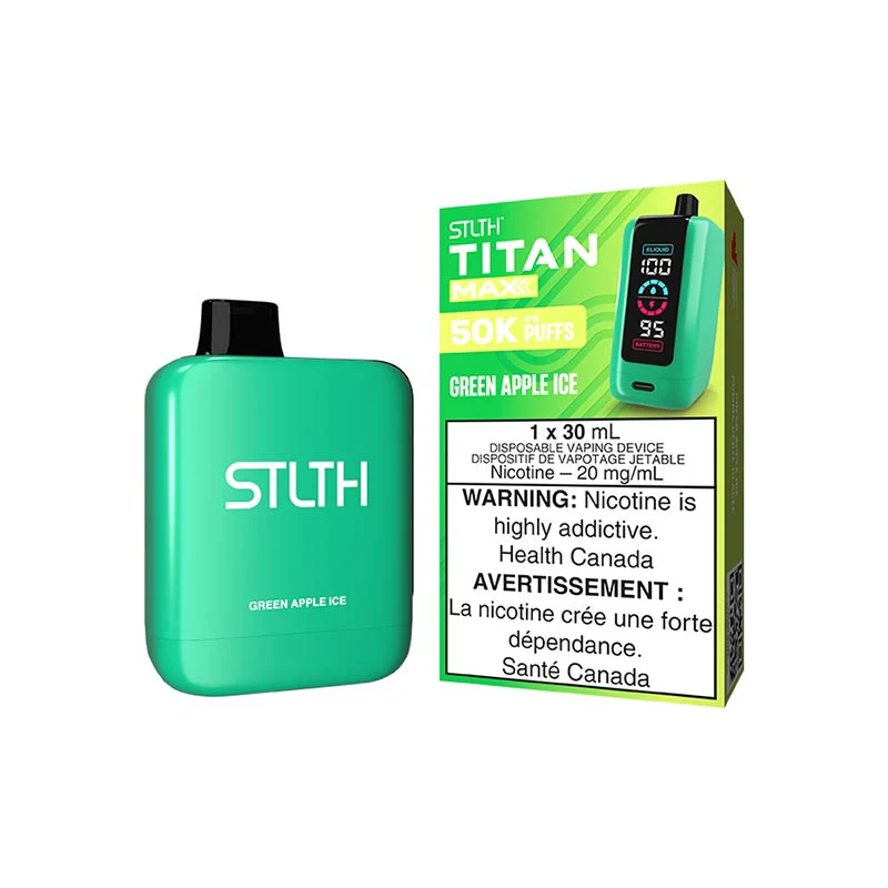 Stlth Titan Max Green Apple Ice Stlth Titan Max Green Apple Ice