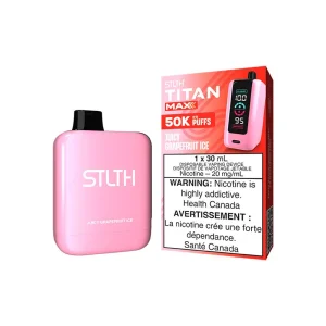 Stlth Titan Max Juicy Grapefruit Ice