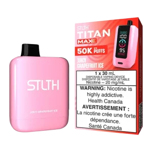 Stlth Titan Max Juicy Grapefruit Ice