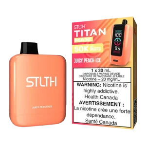 Stlth Titan Max Juicy Peach Ice