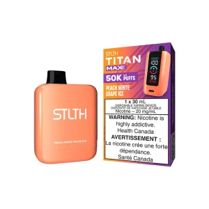 Stlth Titan Max Peach White Grape Ice