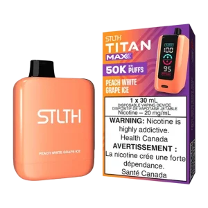 Stlth Titan Max Peach White Grape Ice