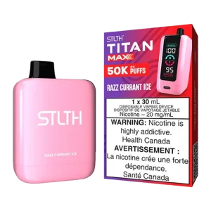Stlth Titan Max Razz Currant Ice