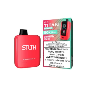 Stlth Titan Max Strawberry Kiwi Ice