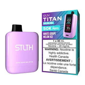 Stlth Titan Max White Grape Melon ice