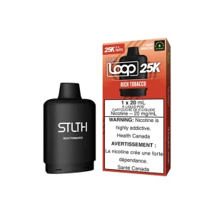 Stlth Loop 25k rich tobacco