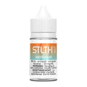 stlth juicy peach ice salt 30ml