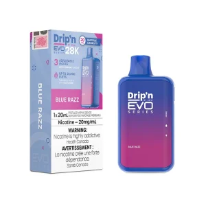 drip'n evo 28k blue razz