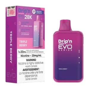 drip'n evo 28k triple berry drip'n evo 28k triple berry