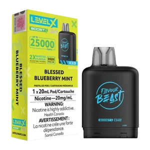 flavour beast Level X Boost 25k g2 blessed blueberry mint ice flavour beast Level X Boost 25k g2 blessed blueberry mint ice