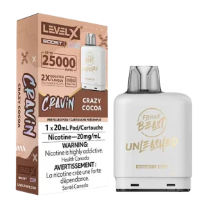 flavour beast Level X Boost 25k g2 crazy cocoa