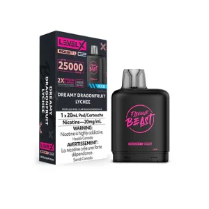 flavour beast Level X Boost 25k g2 dreamy dragonfruit lychee ice