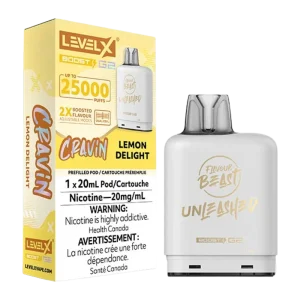 flavour beast Level X Boost 25k g2 lemon delight