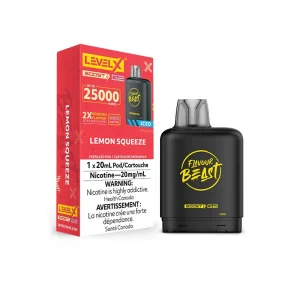 flavour beast Level X Boost 25k g2 lemon squeeze ice