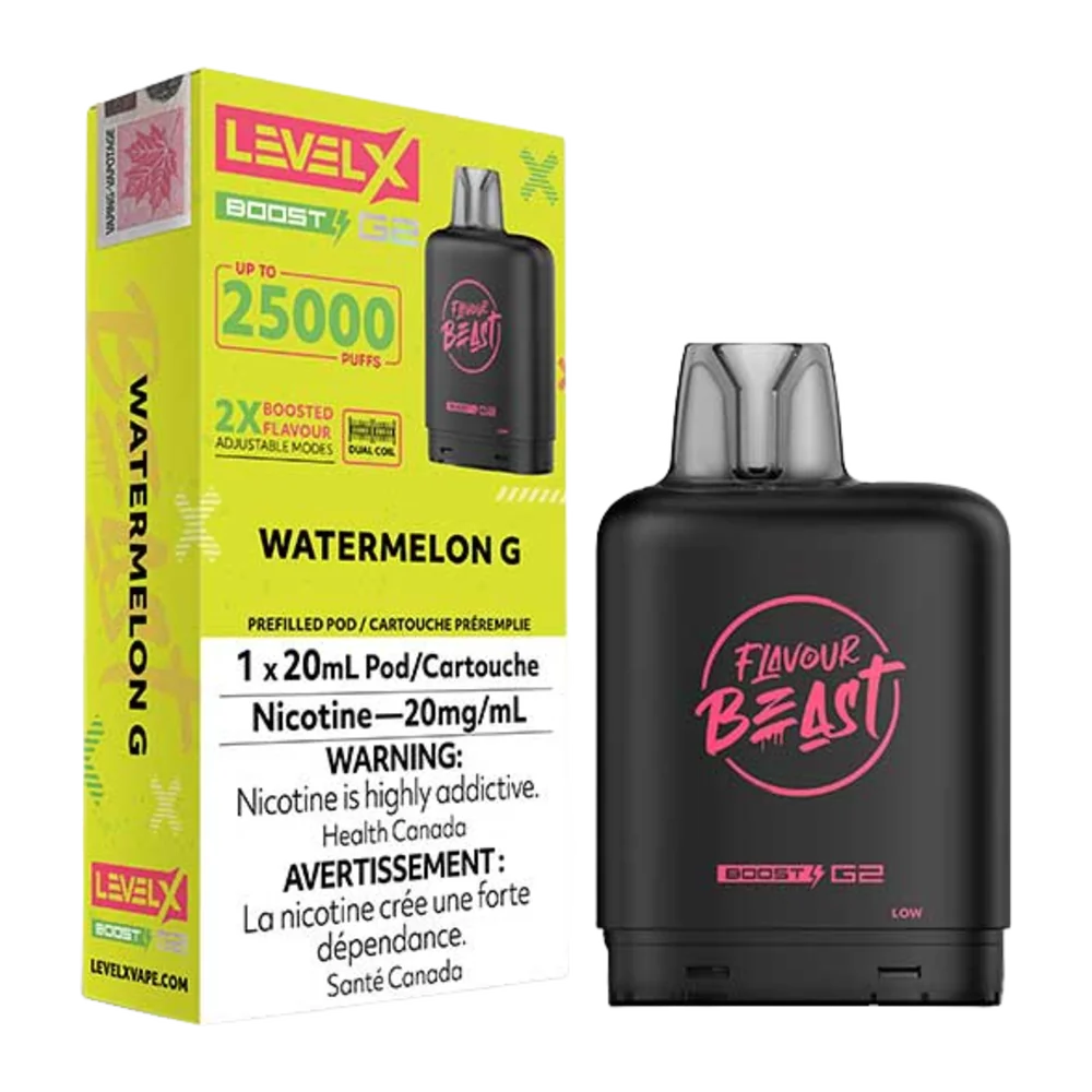 flavour beast Level X Boost 25k g2 watermelon g flavour beast Level X Boost 25k g2 watermelon g