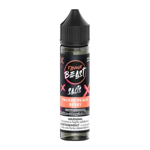 Flavour beast salt 60ml packin peach berry Flavour beast salt 60ml packin peach berry