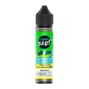 Flavour beast salt 60ml super sour blue razz