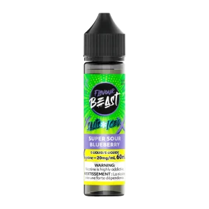Flavour beast salt 60ml super sour blueberry