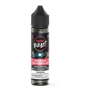 flavour beast salt 60ml weekend watermelon