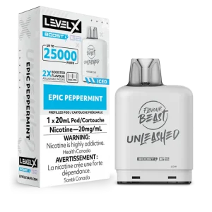 flavour beast level x boost 25k g2 epic peppermint ice